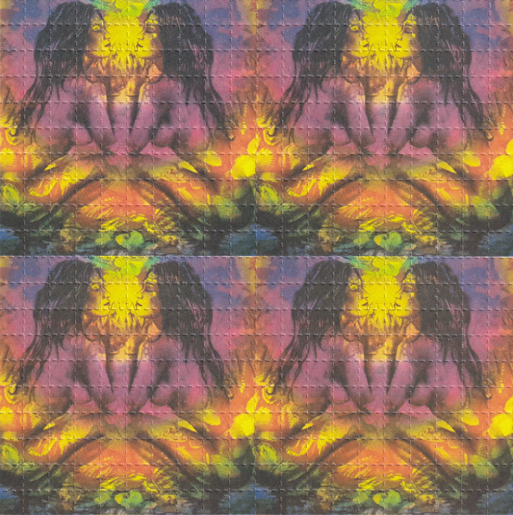 2 Fairies LSD Acid Blotter Art Print