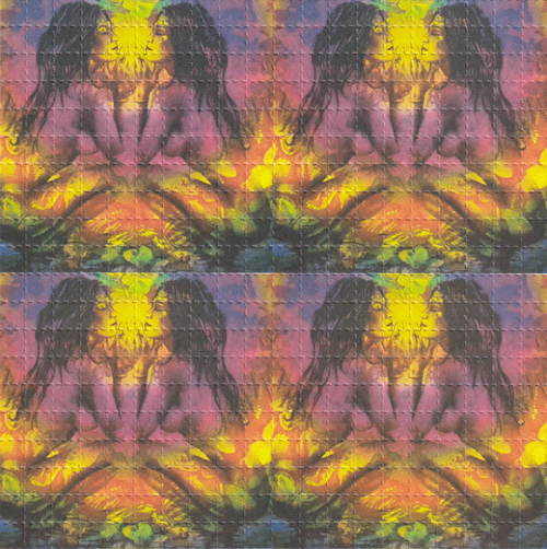 2 Fairies LSD Acid Blotter Art Print