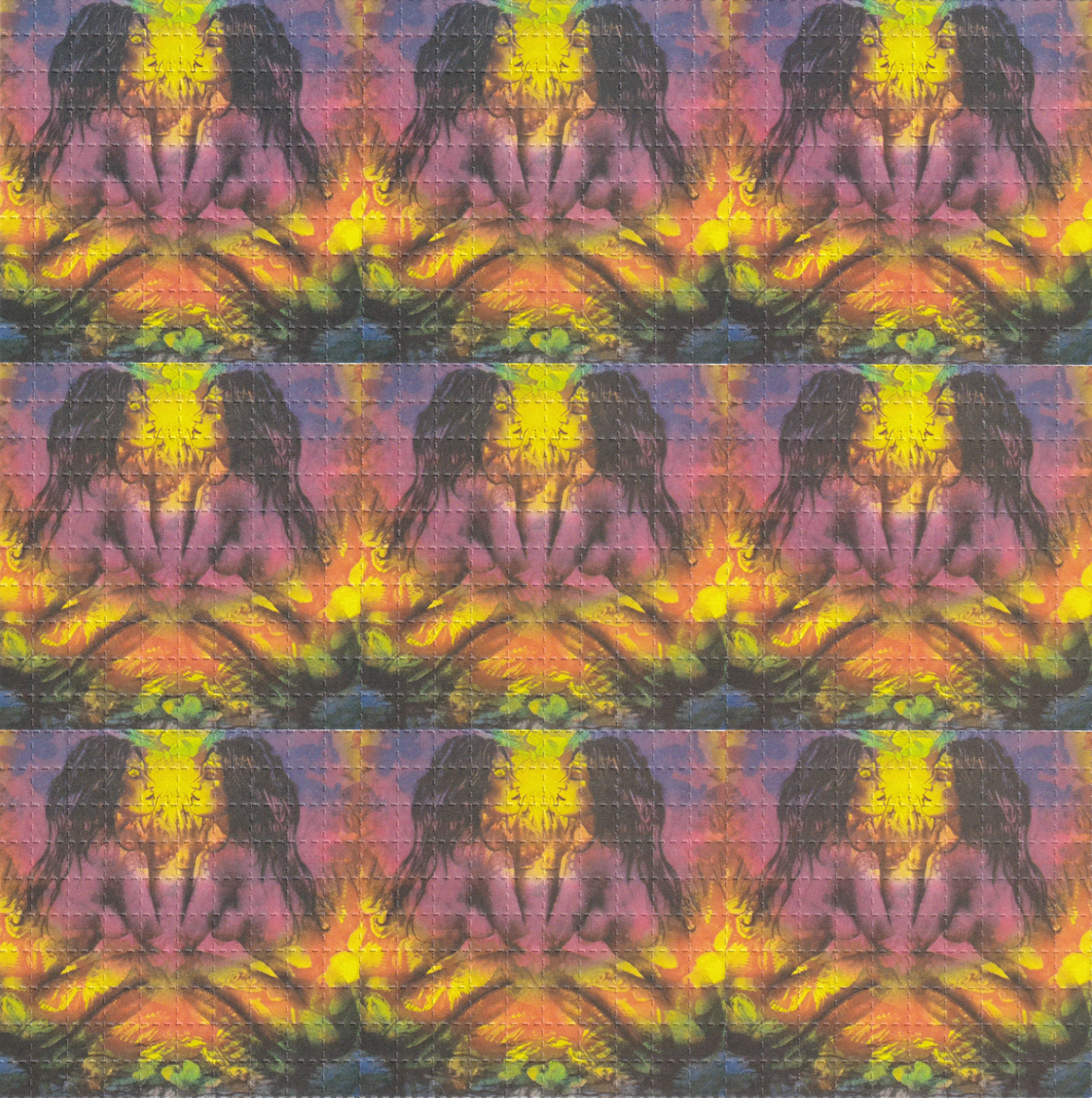 2 Fairies Blotter Art