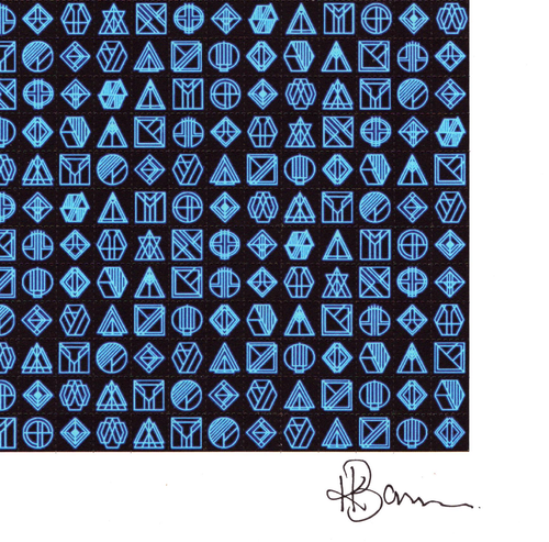 "Alchemy" Blotter Art by Kevin Barron (signed)