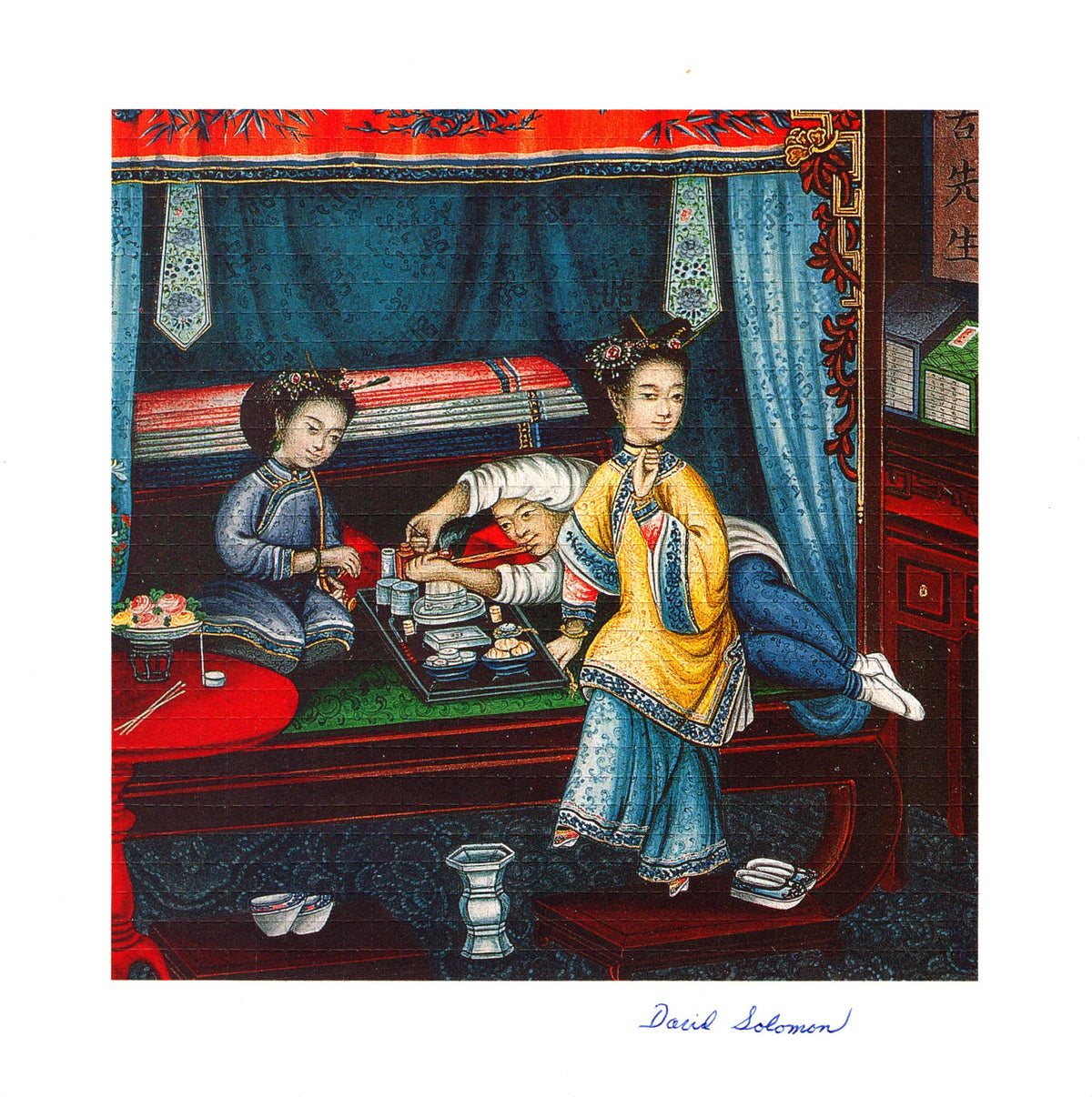 Opium Den Signed by David Solomon (Operation Julie)