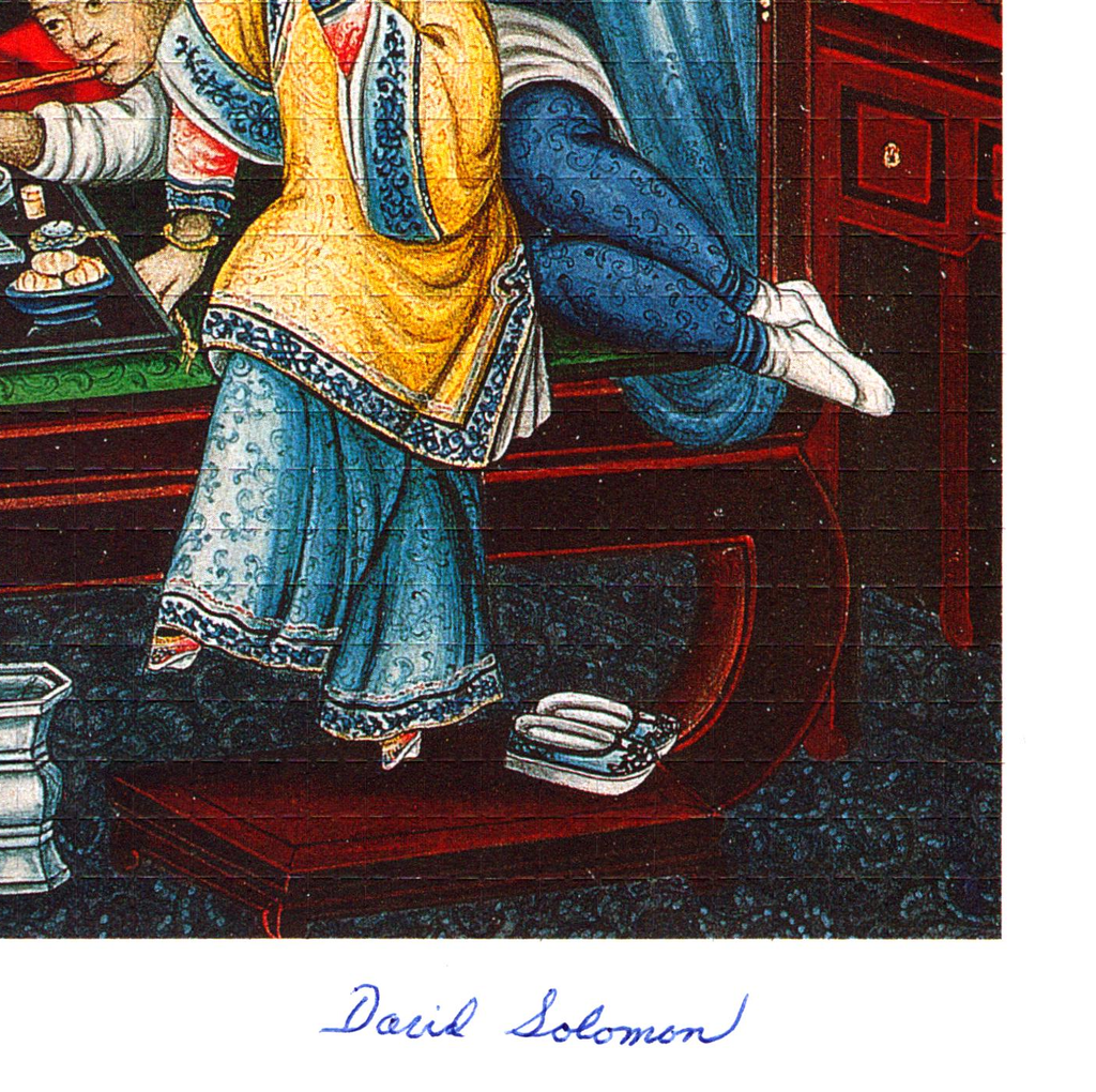 Opium Den Signed by David Solomon (Operation Julie)