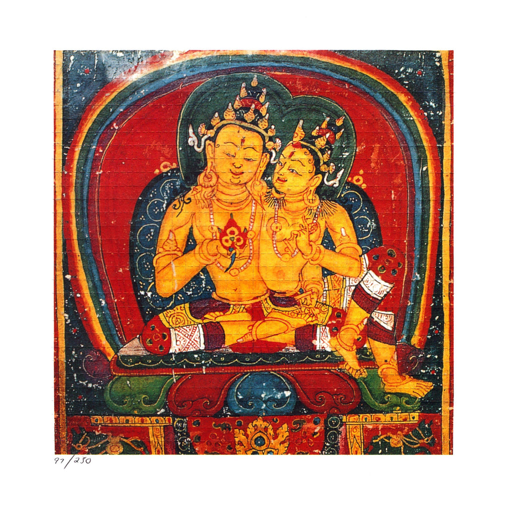 Tantric Couple Blotter Art by Thomas Lyttle