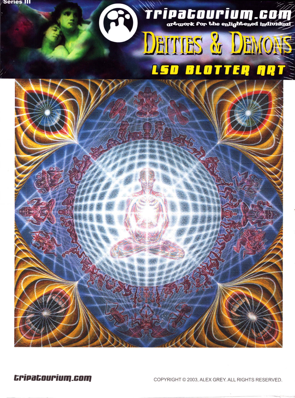 Deities & Demons by Alex Grey (unsigned)