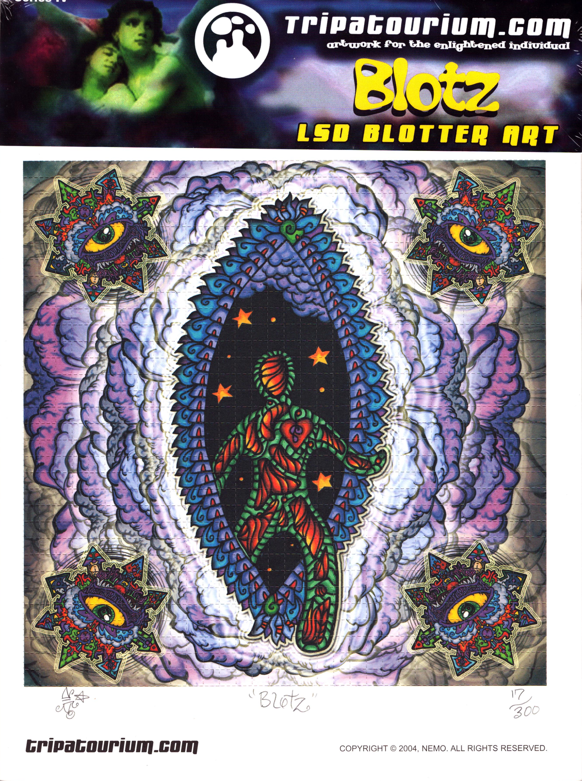"Blotz" Blotter Art by NEMO (signed)