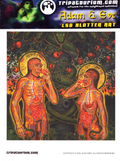Adam & Eve Blotter Art by Alex Grey (unsigned)