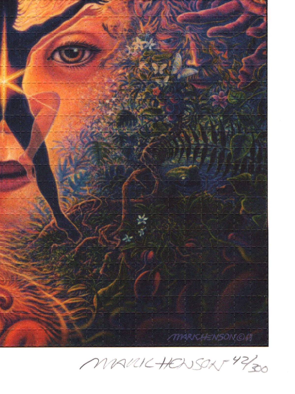 "Leap of Faith" Blotter Art by Mark Henson (signed)