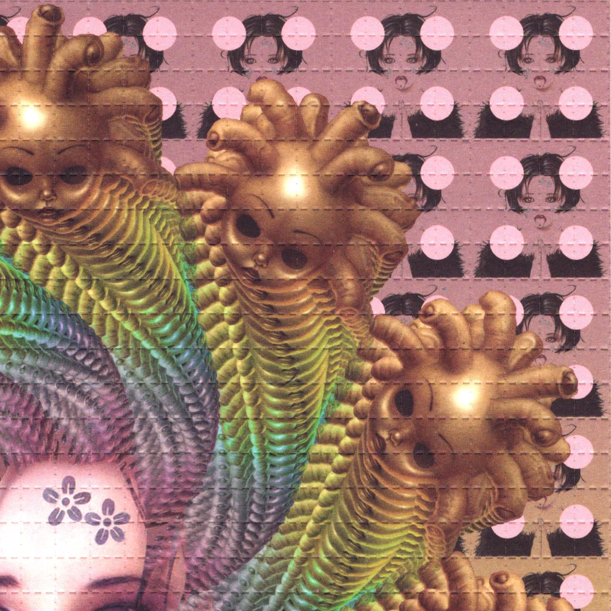 Little Strange Dots Blotter Art by Trever Brown (unsigned)