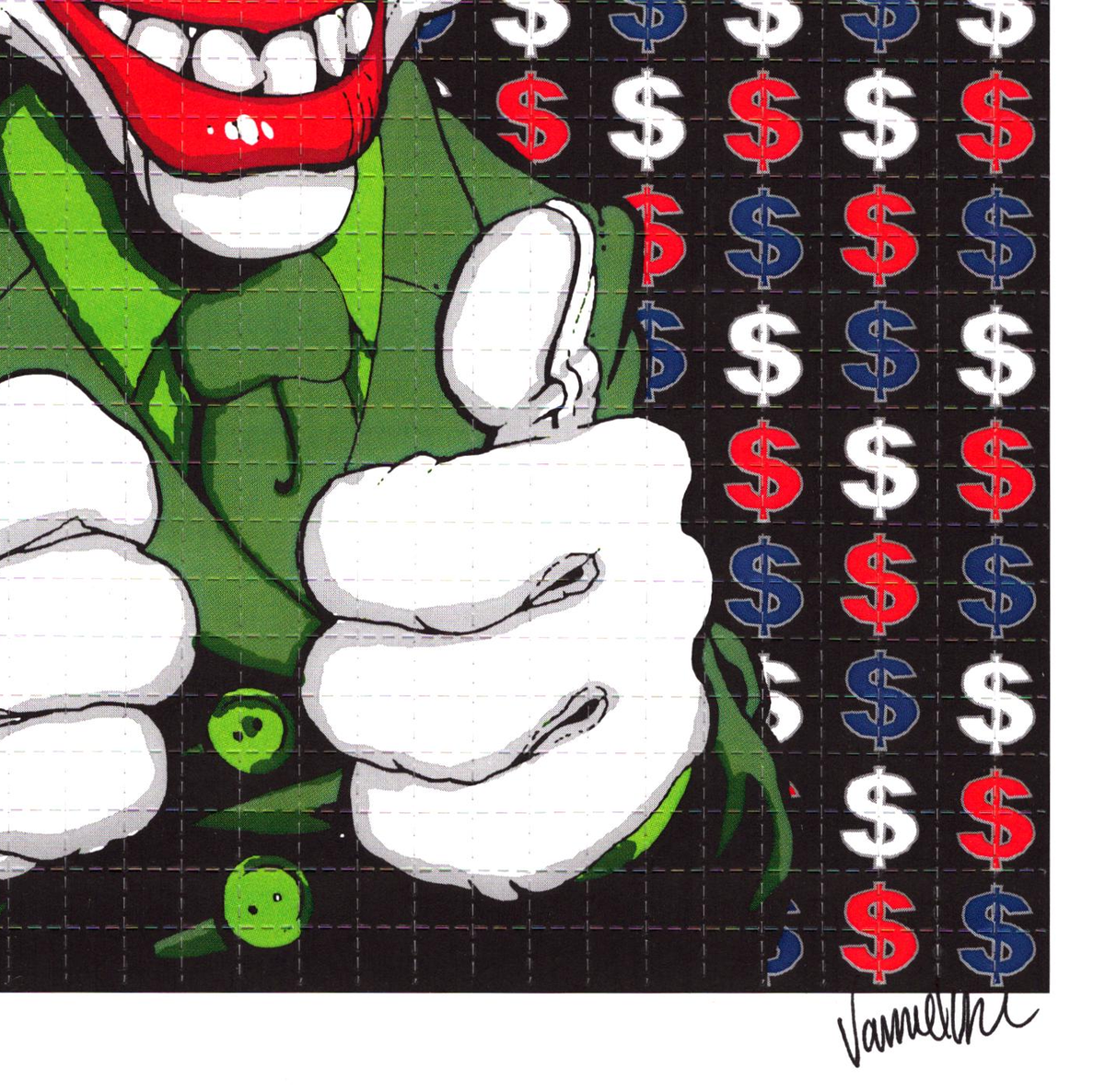 Corporate Values Blotter Art by Vance Kelly (Proof Prints SET of 2)