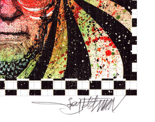 "Leary" Blotter Art by Joey Feldman (proof print)