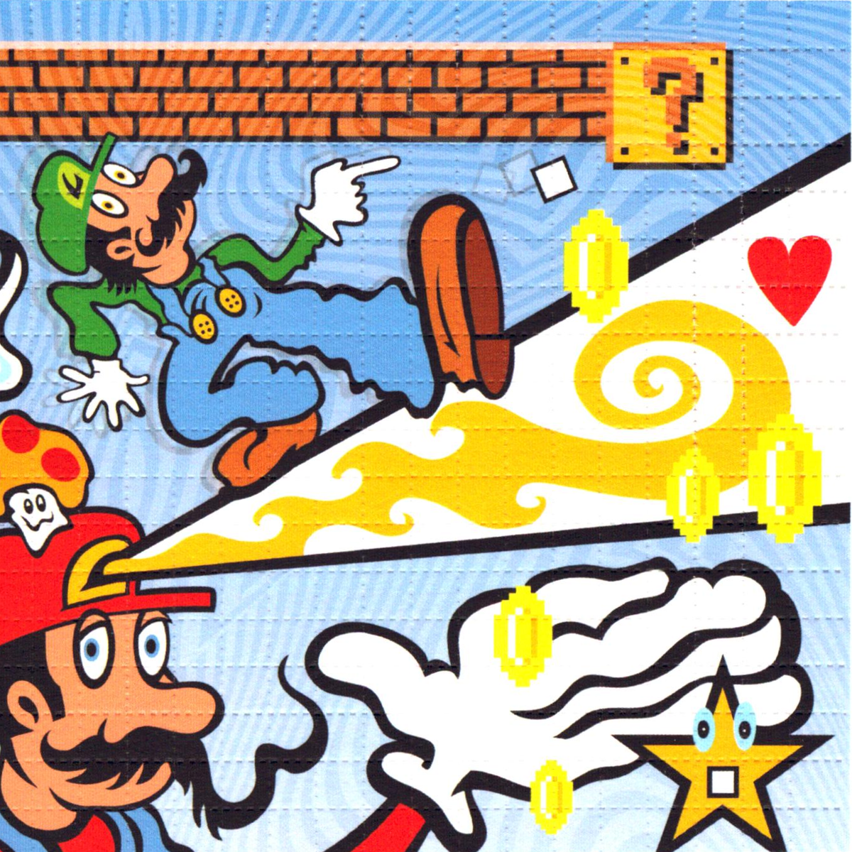 "Super Psychedelic Bros" by Josh Levy