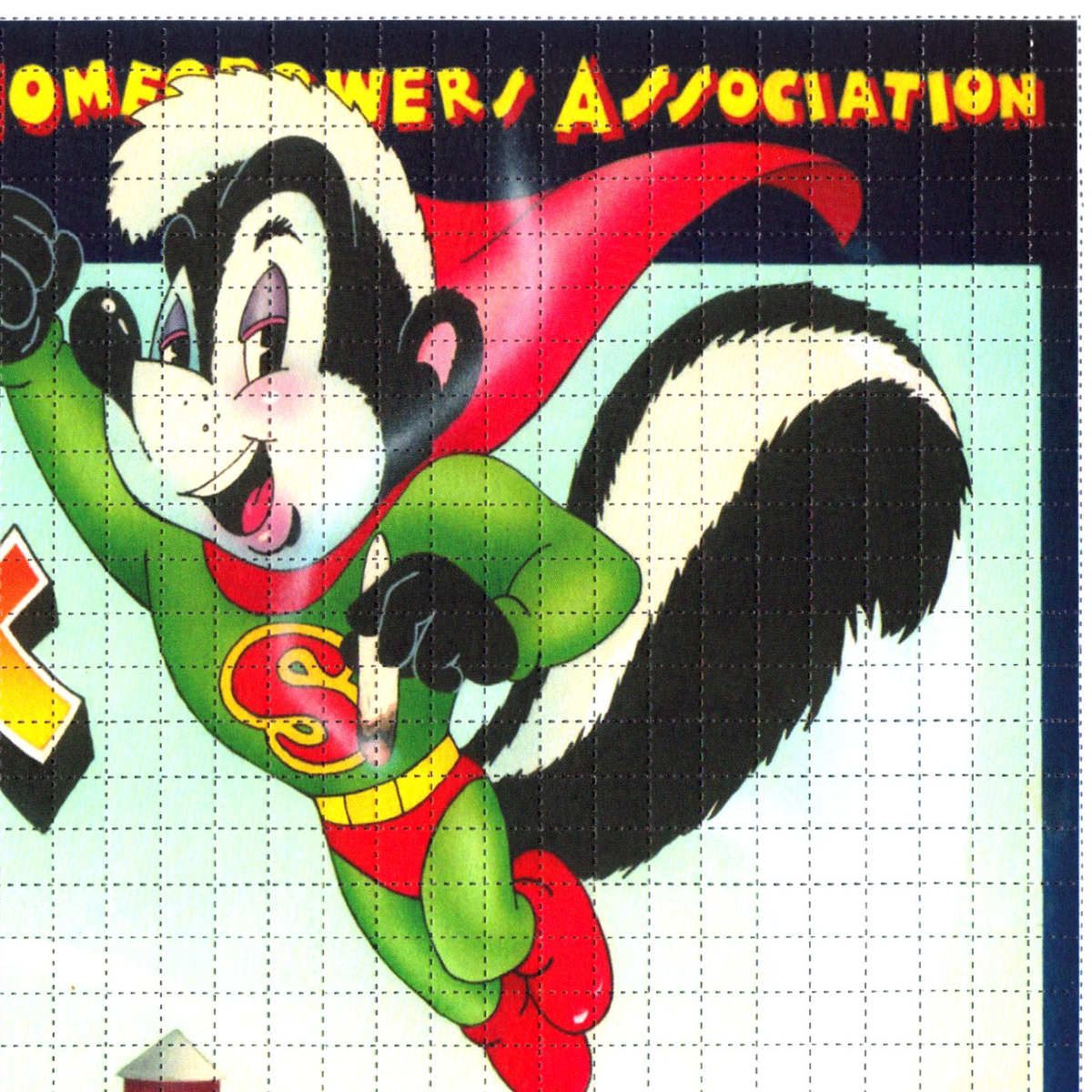 Super Skunk Blotter Art by Pat Ryan (signed)