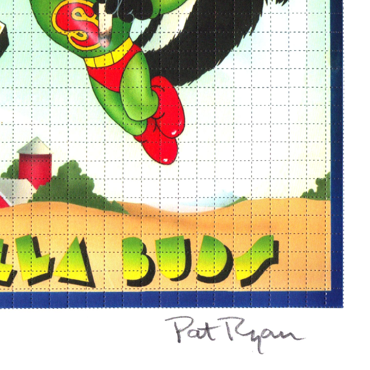 Super Skunk Blotter Art by Pat Ryan (signed)