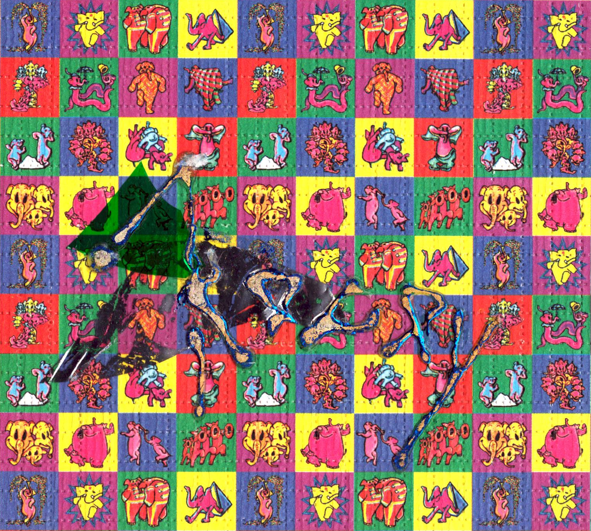 Dancing Elephants signed by Ken Kesey (signed)