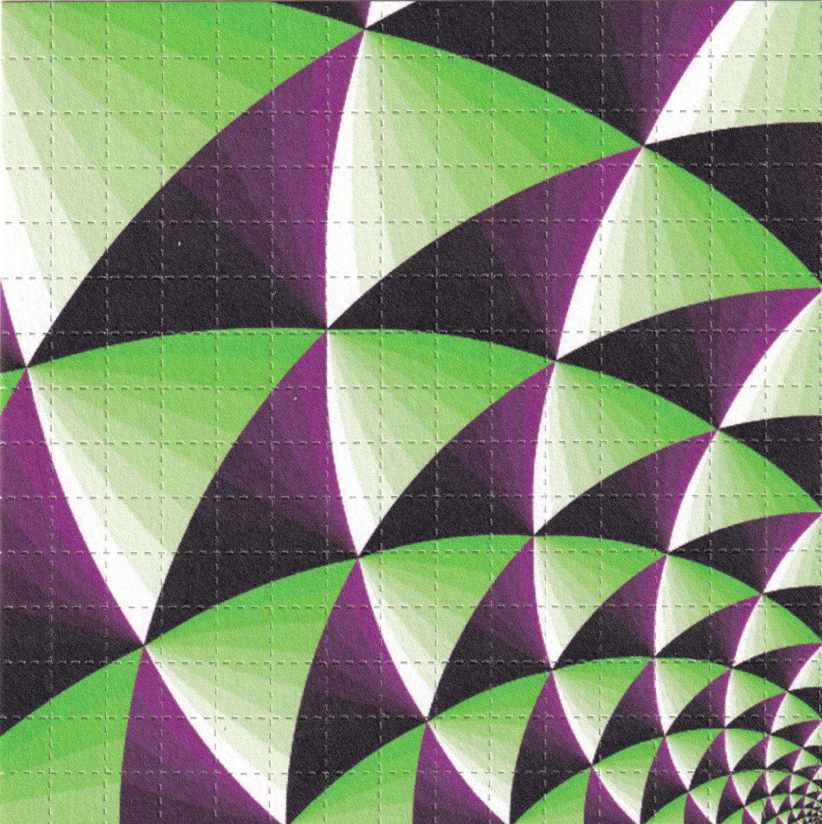 Optical Illusion 4 Blotter Art