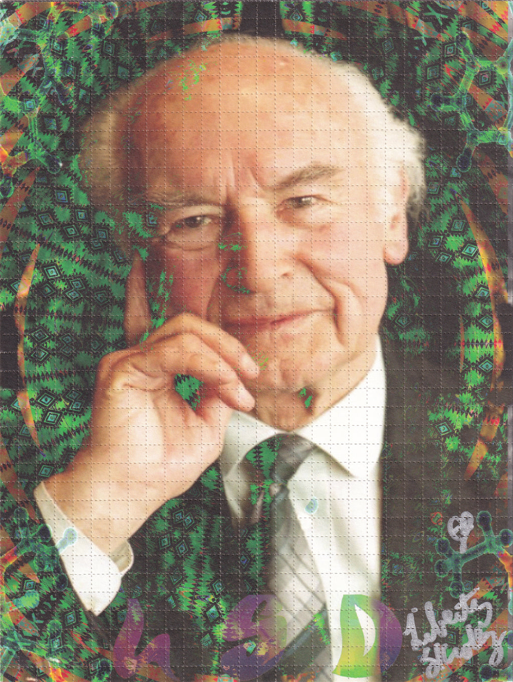 Albert Hofmann Blotter Art by Liberty Skrollz (signed)