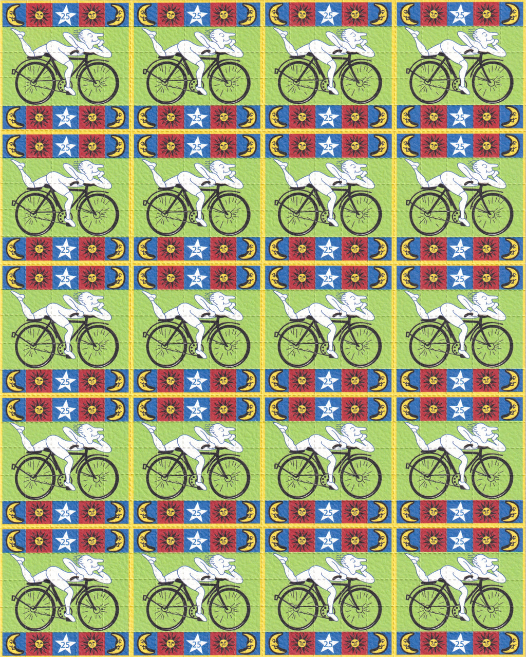 Bike Day Tribute Blotter Art