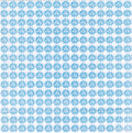 Blue Sunshine Blotter Art (street sheet)