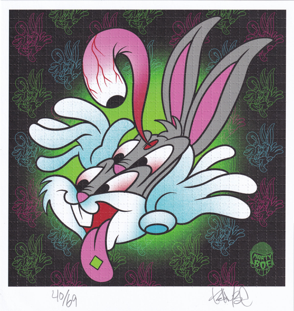 Bugs Bunny by Robert Marty Boe (signed)
