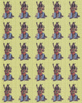 Hippy Blotter Art by Paul Guest