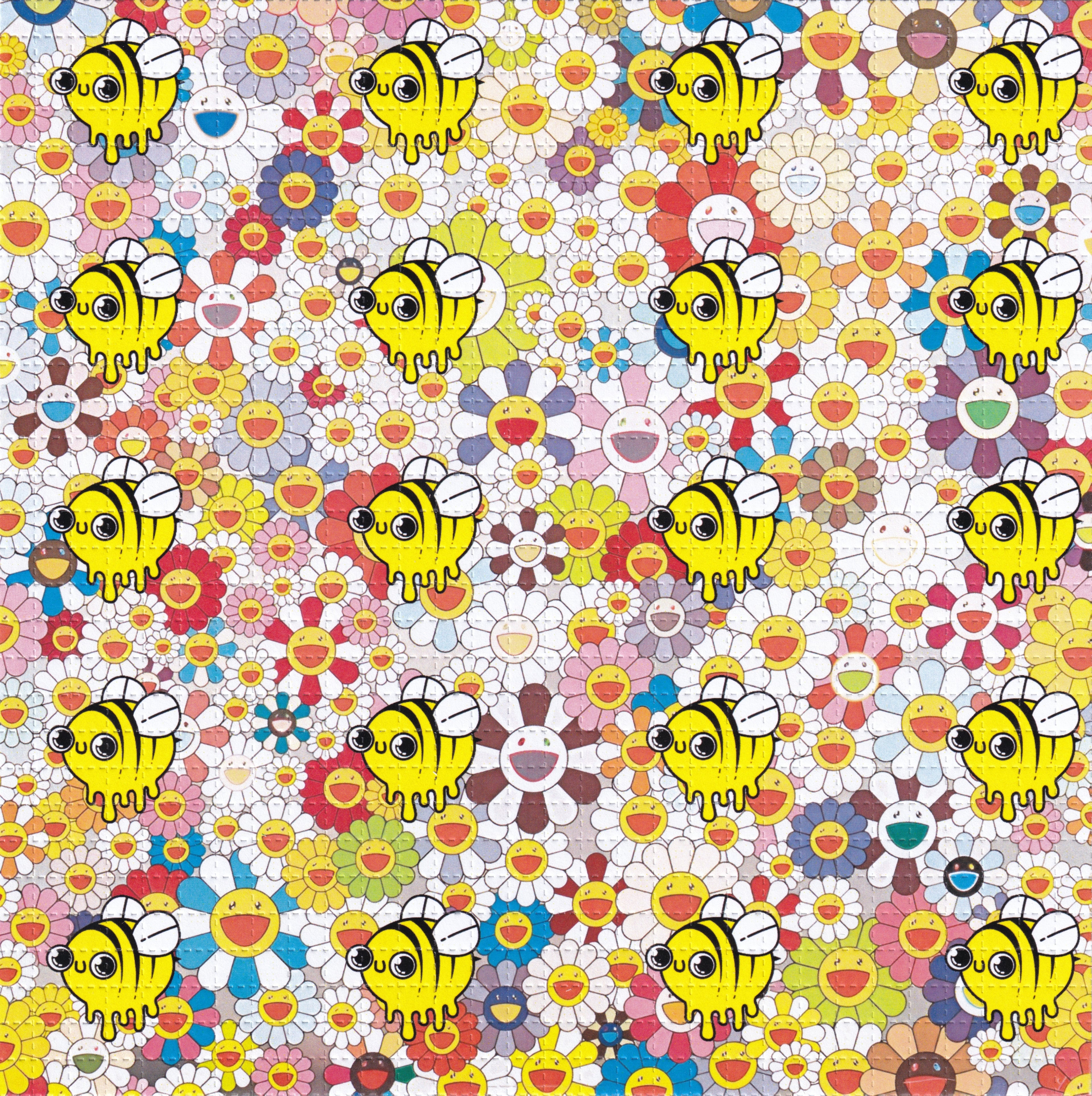 Honey Bee (Bee Free) Blotter Art