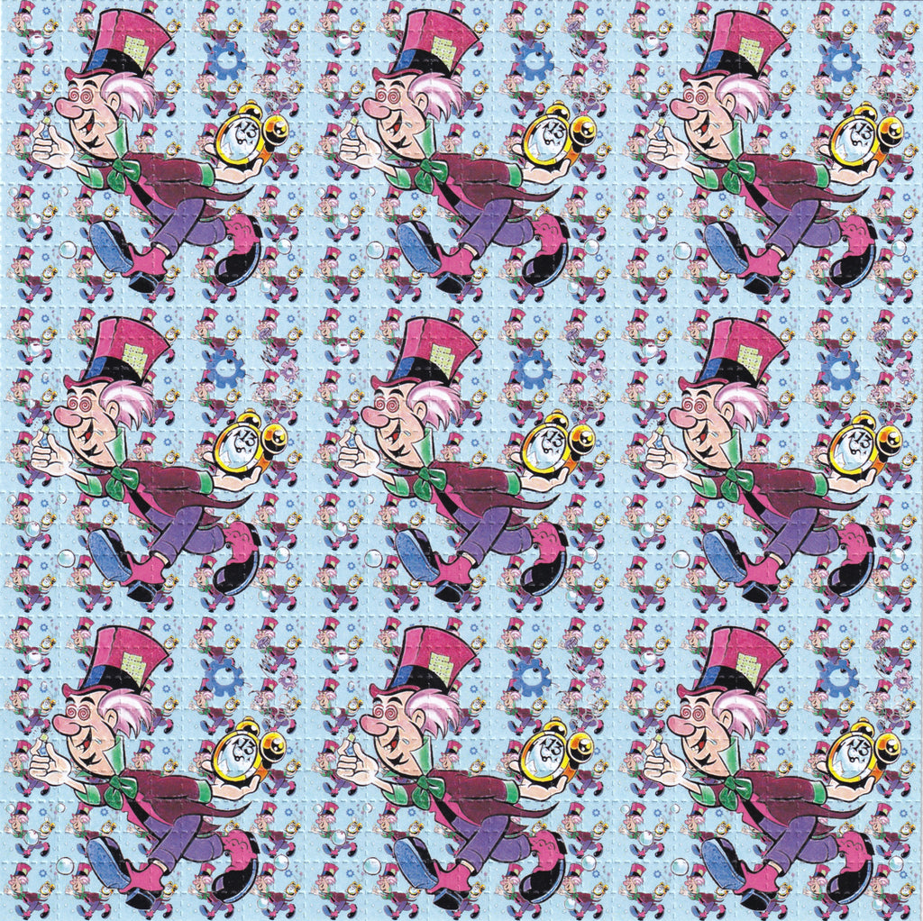 Mad Hatter 9 Panel Tribute Blotter Art