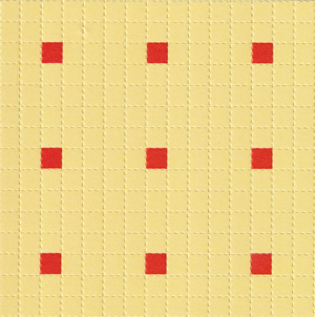 "Hot Spots" Blotter Art