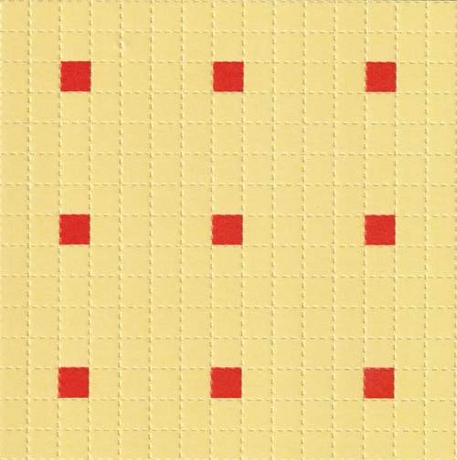 "Hot Spots" Blotter Art