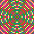 Cross Pattern Blotter Art