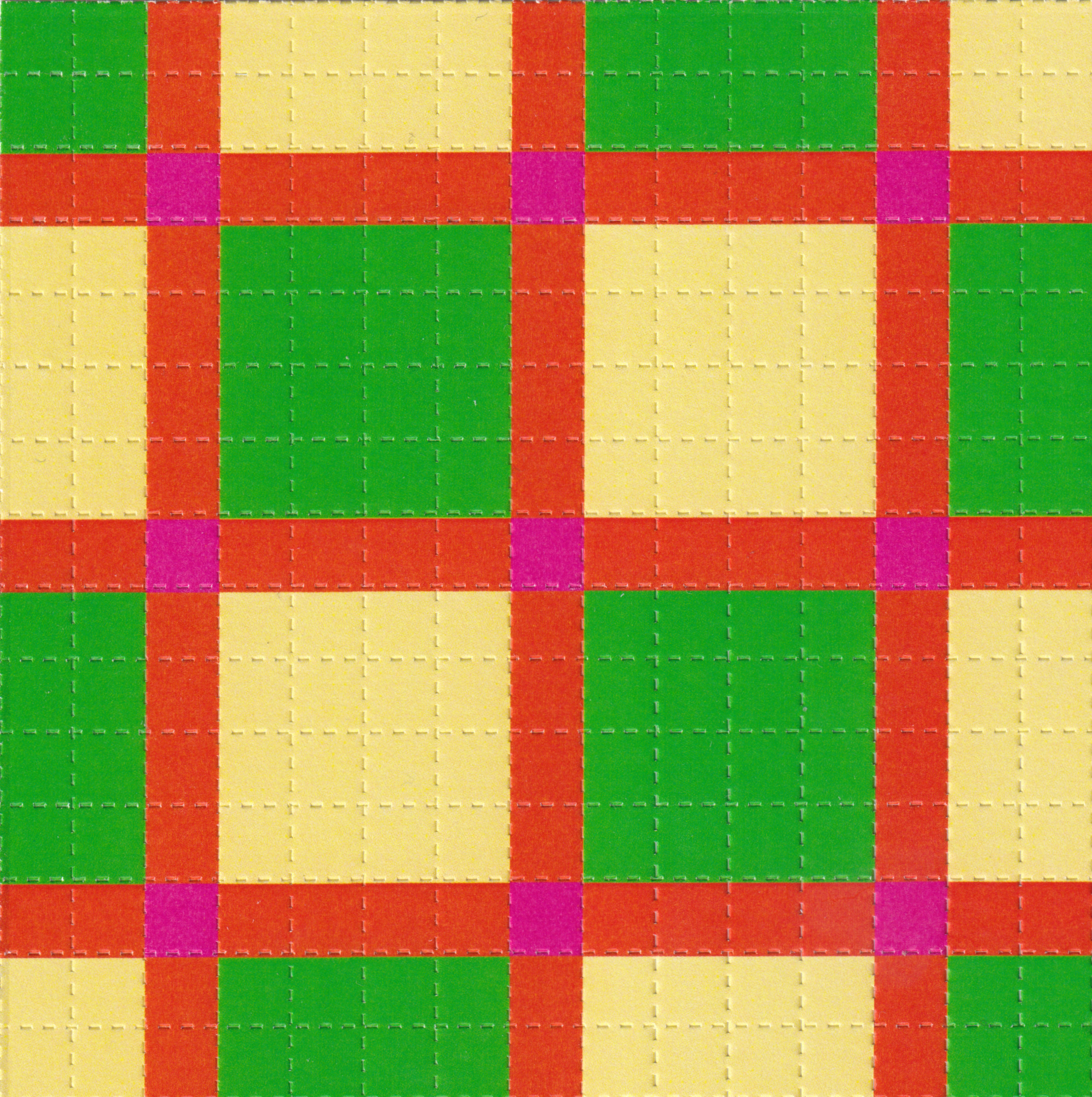 Check-Q Blotter Art