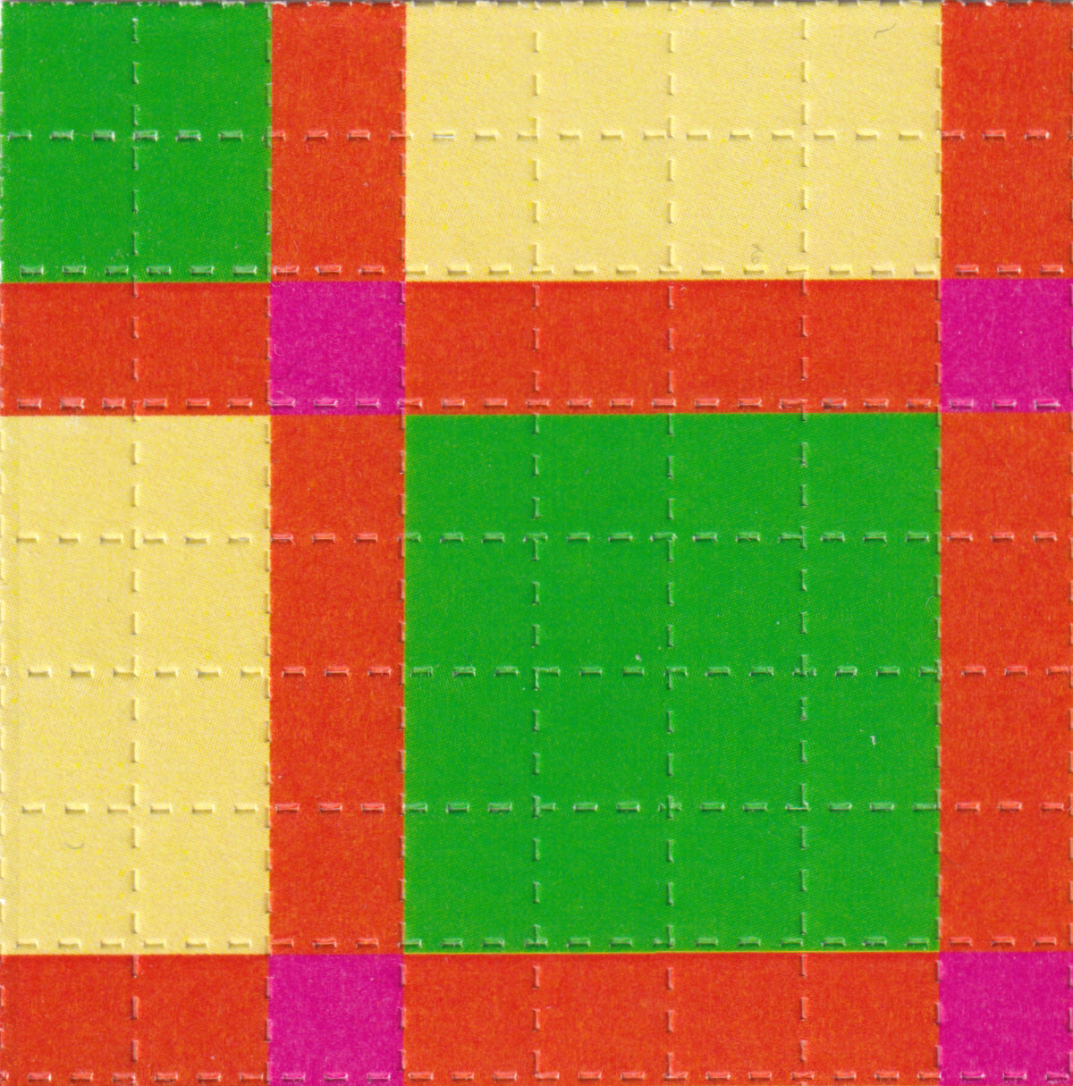 Check-Q Blotter Art
