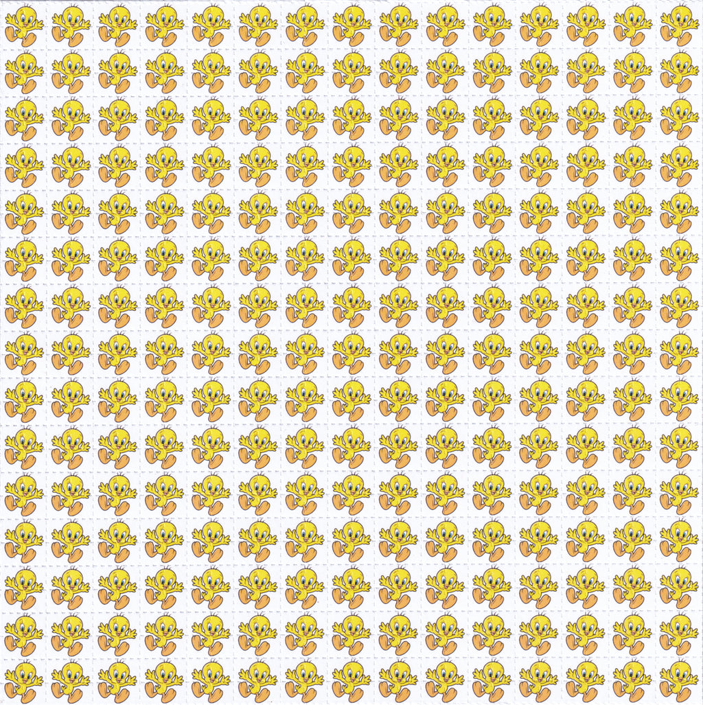 Tweetie Pie Blotter Art