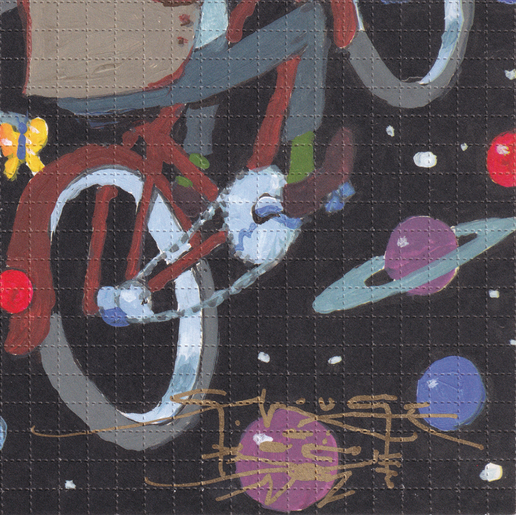 "Test Run" Blotter Art by Stanley Mouse (signed)