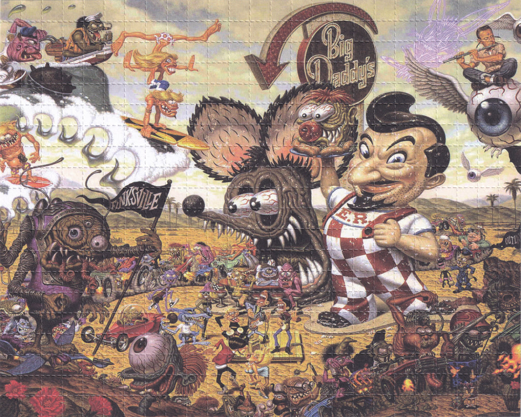Finksville Blotter Art by Todd Schorr