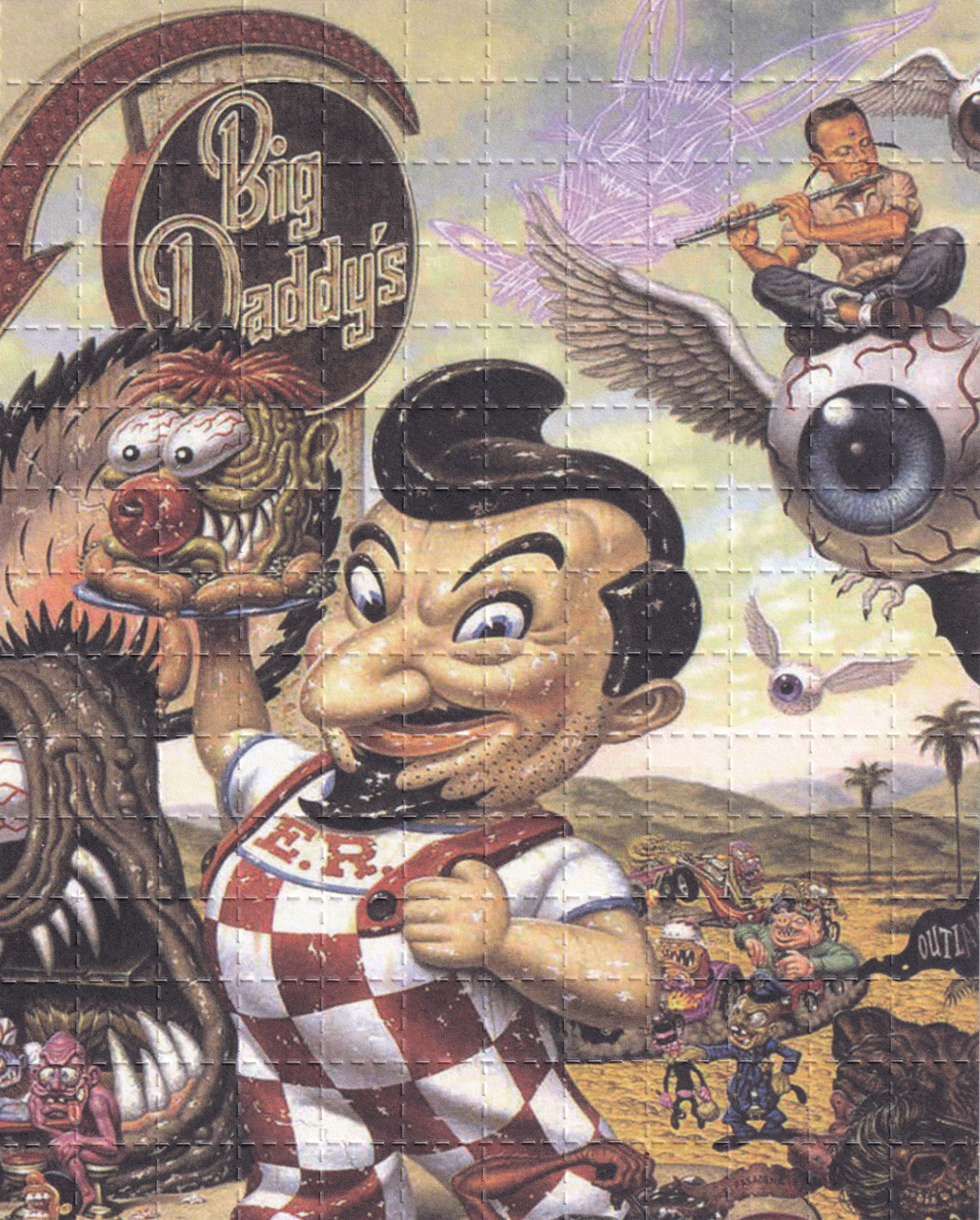 Finksville Blotter Art by Todd Schorr