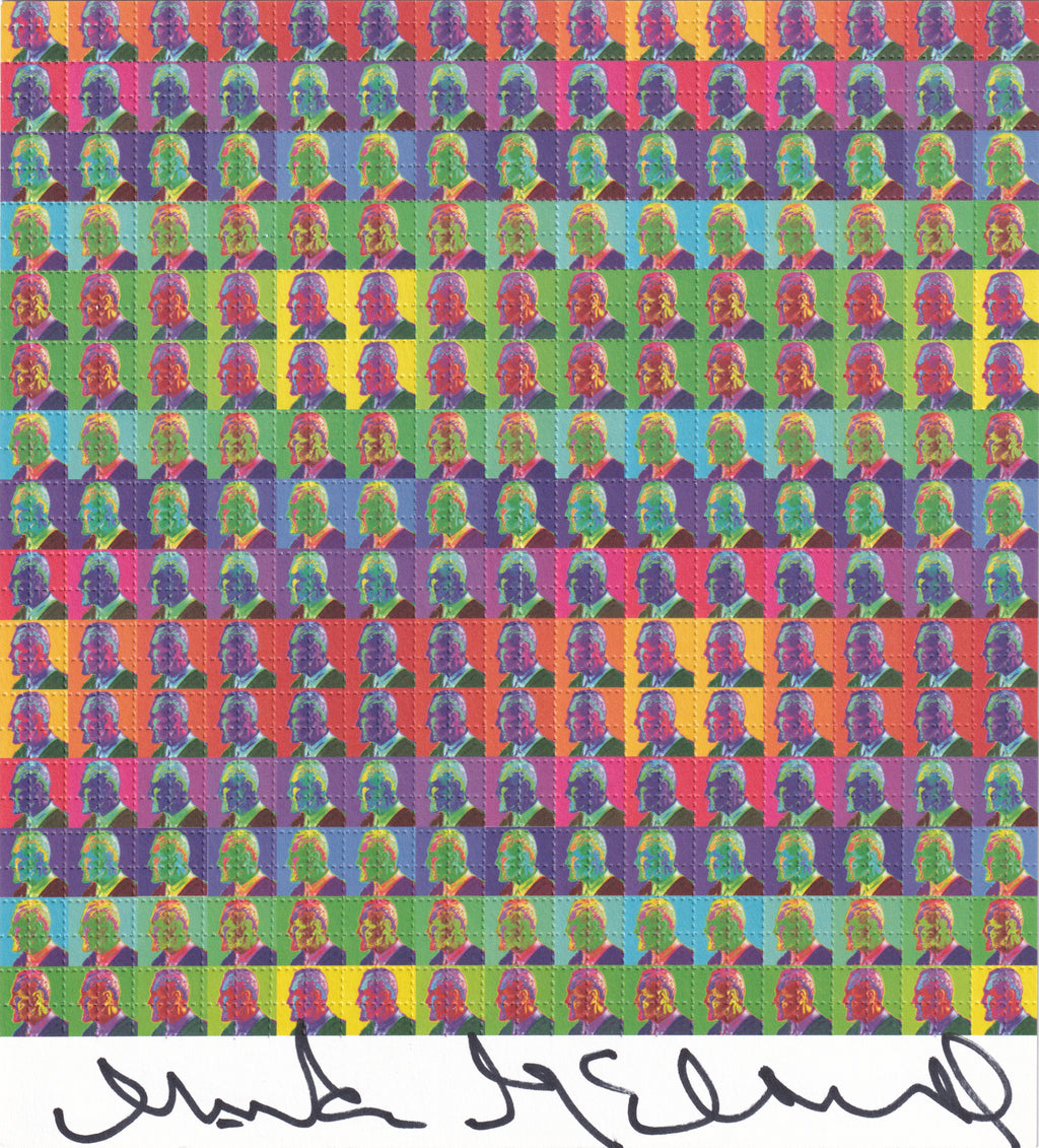 Leary Rainbow Blotter Art signed by Mark McCloud