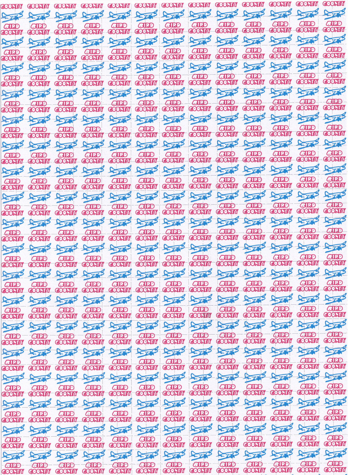 Gooney Bird blotter Art (reprint)