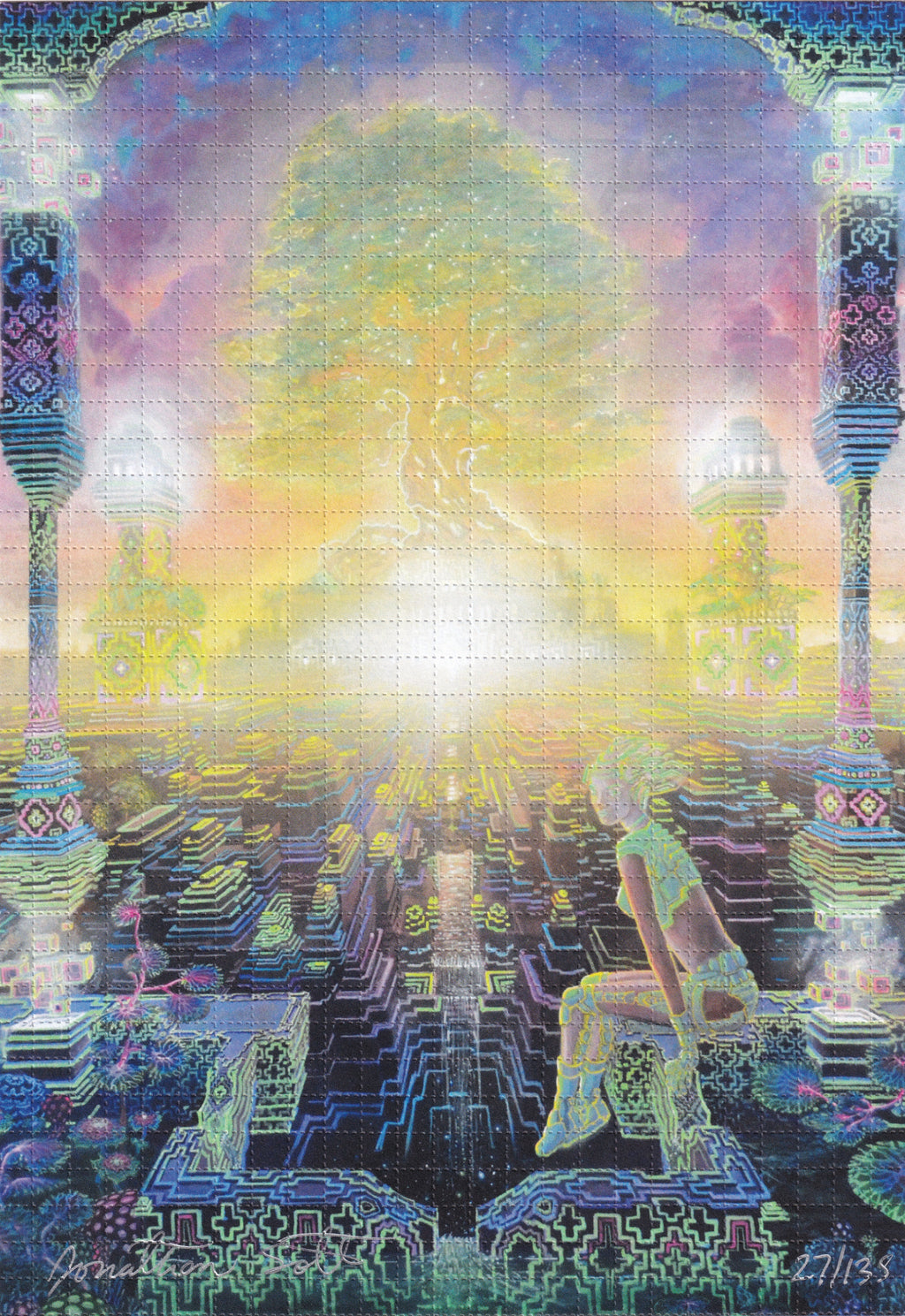 Eden Blotter Art by Jonathan Solter (signed)
