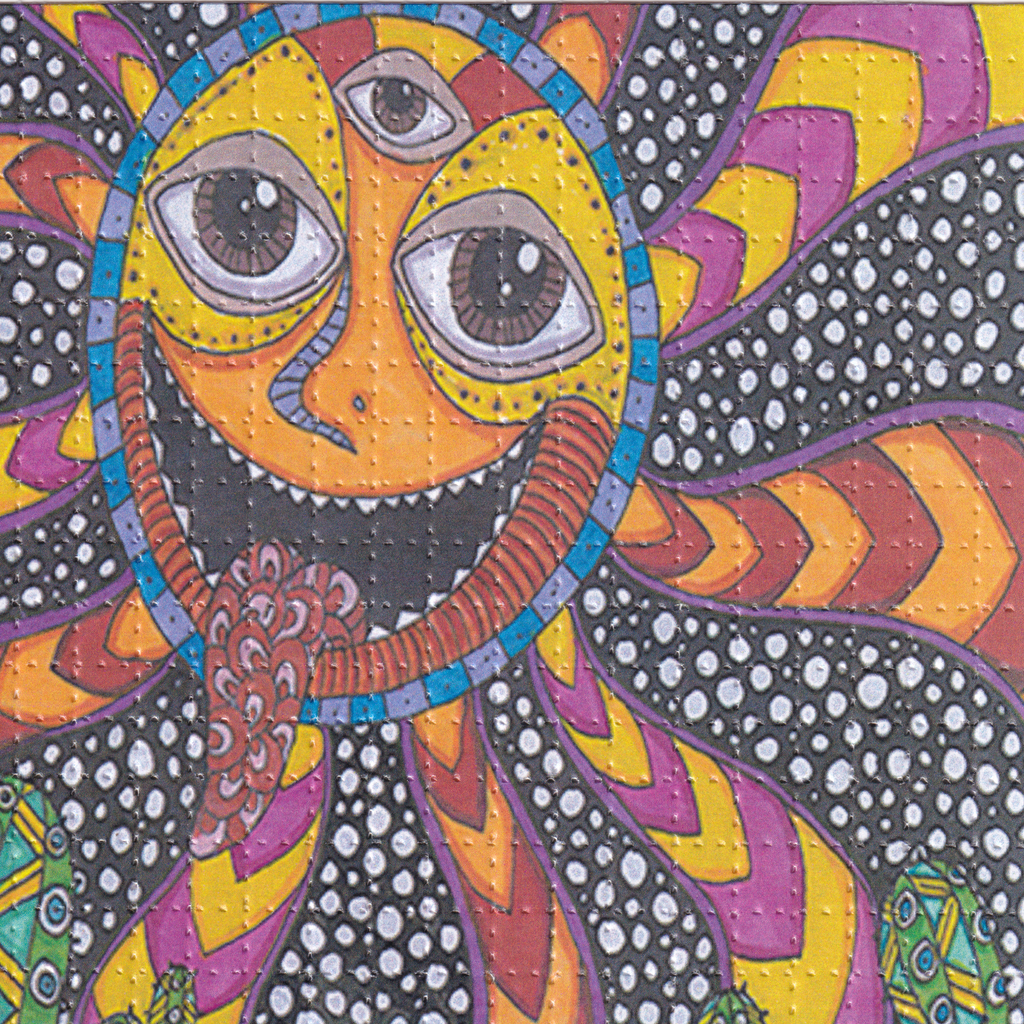 Mescaline Night Blotter Art (street sheet)