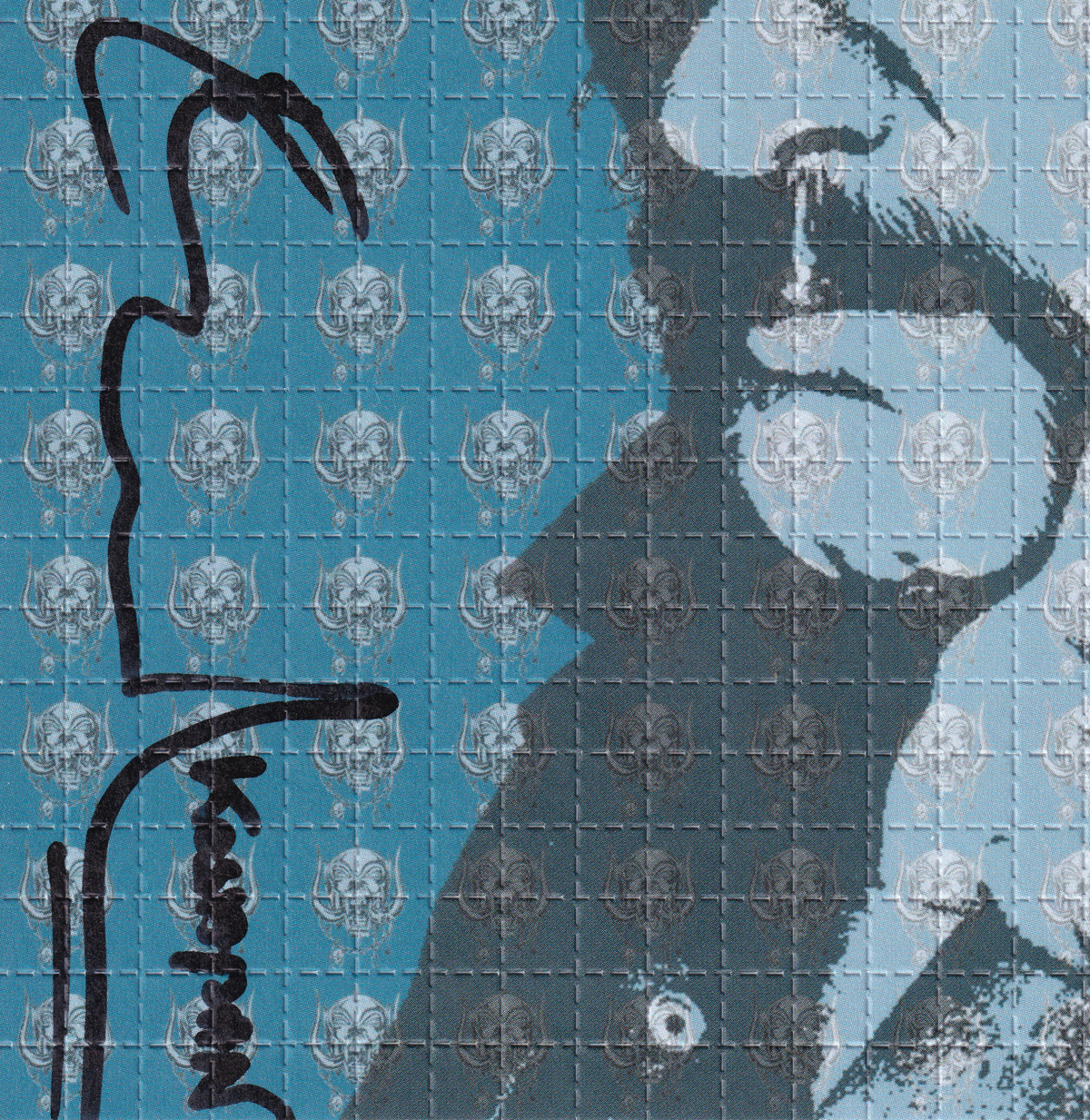 Lemmy Motorhead Blotter Art by Kosapan (signed)