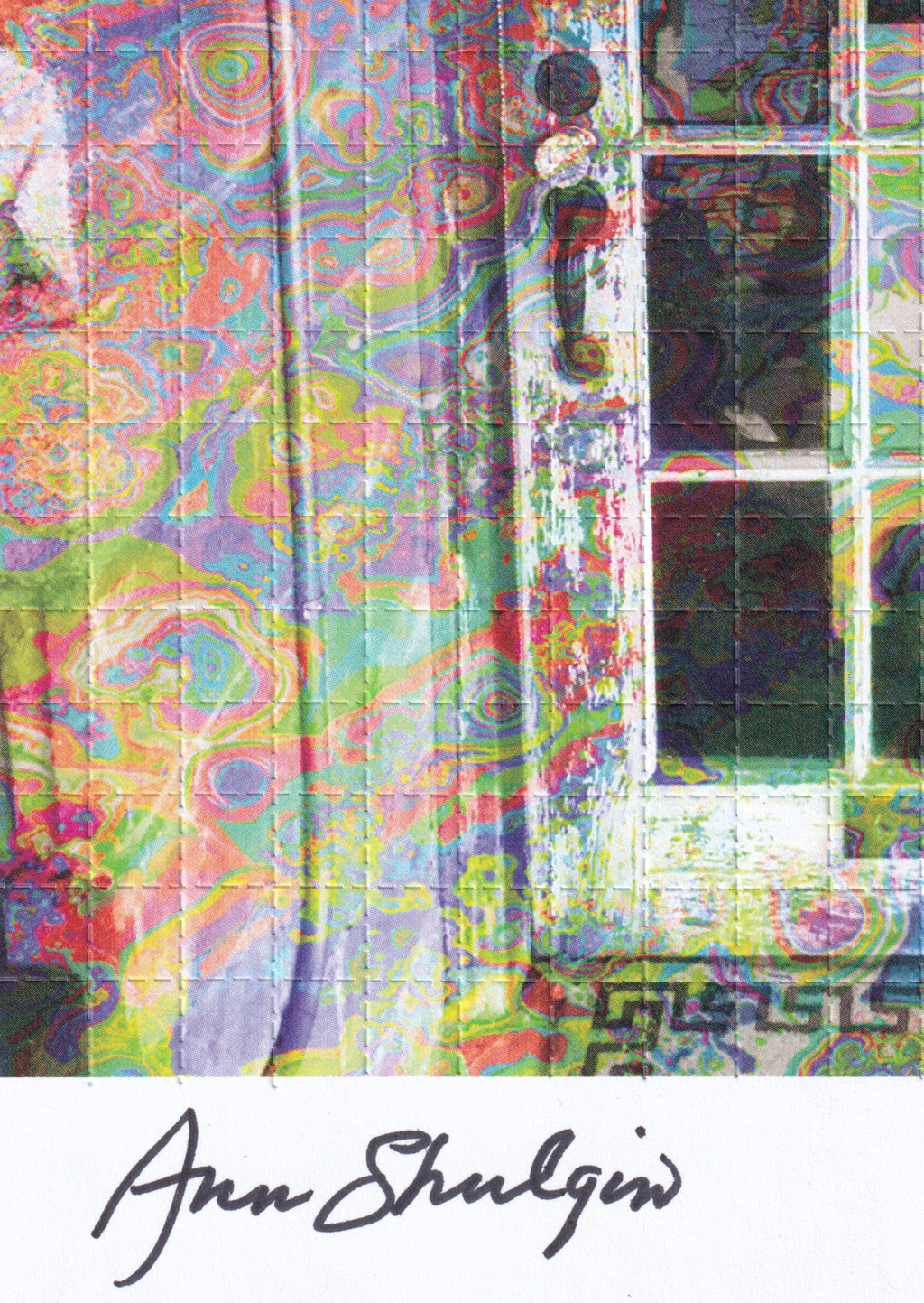 Shulgin's Lab Door signed by Ann Shulgin (signed)