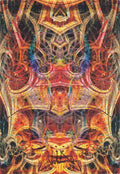 Birth of a Scarab Blotter Art by Johnathan Singer (signed)