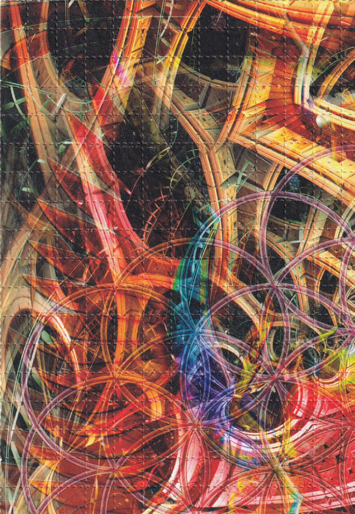 Birth of a Scarab Blotter Art by Johnathan Singer (signed)