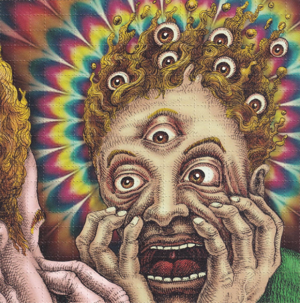 Not Again Blotter Art by EMKE (signed)