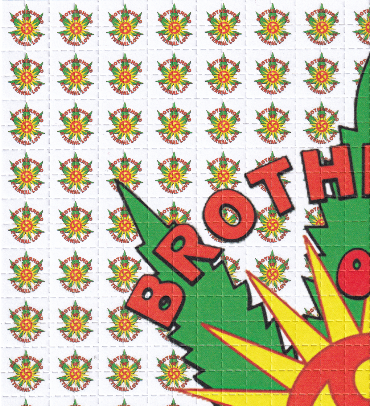 Brotherhood of Eternal Love Blotter Art (signed)