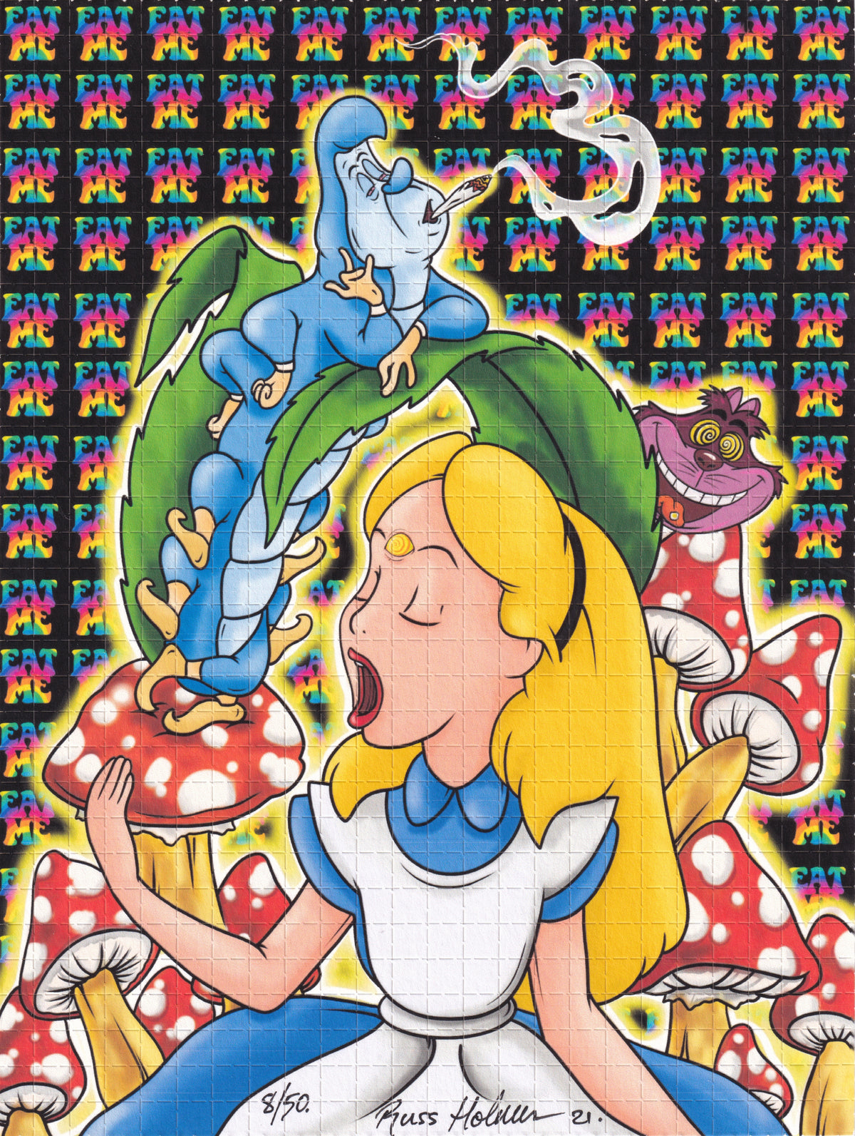 Alice in Wonderland by Russ Holmes (signed)