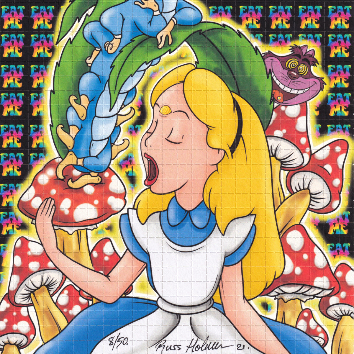 Alice in Wonderland by Russ Holmes (signed)