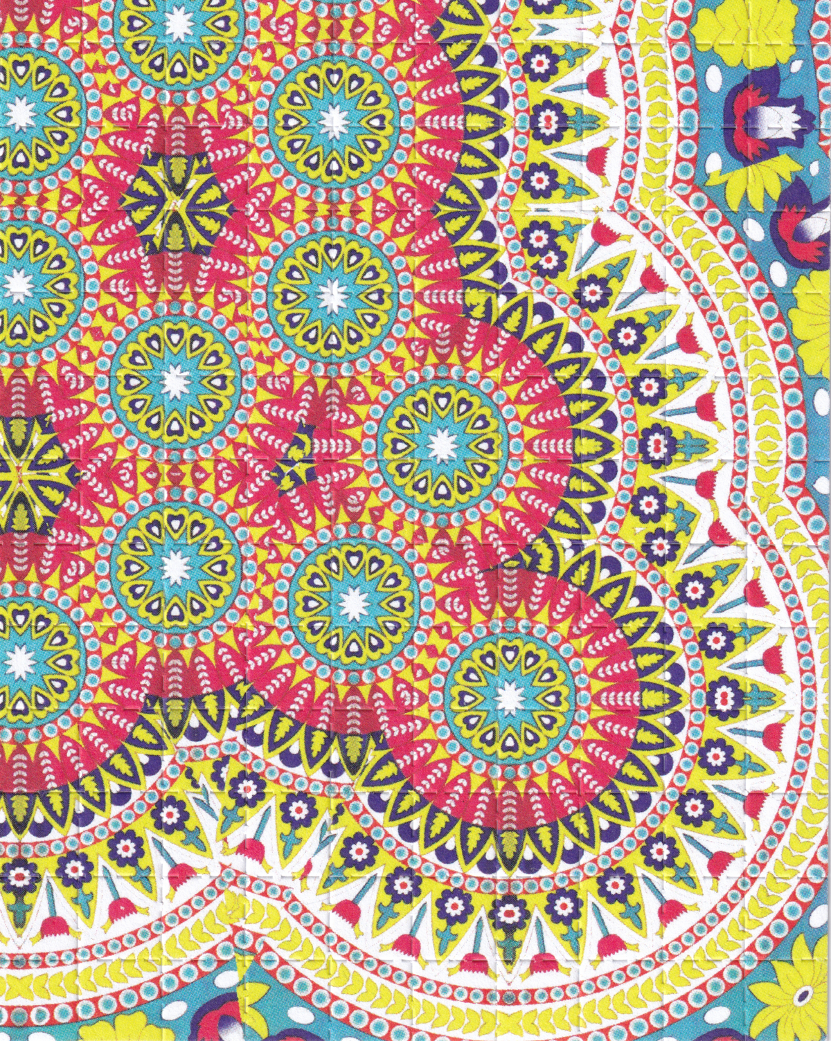 Tapestry Blotter Art by Kelsey Brooks