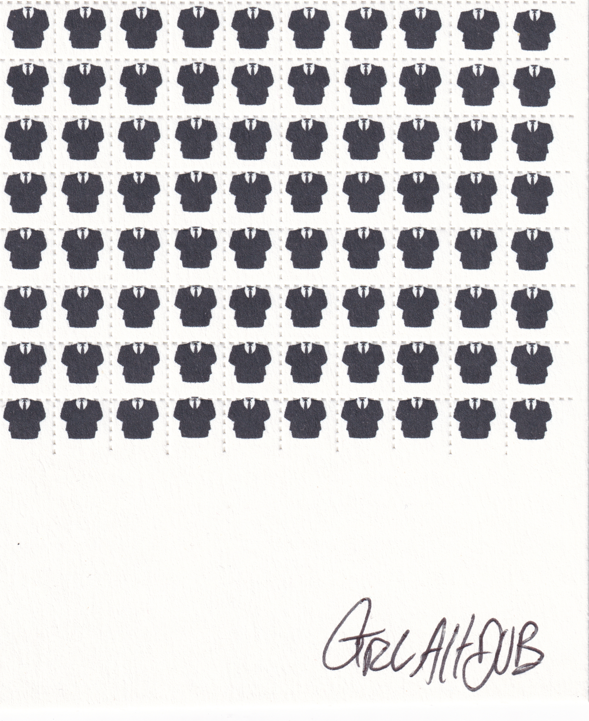 Suits Blotter Art by CtrlAltDub (signed)