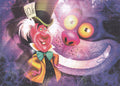 Cheshire Cat Blotter Art by Mr Wills